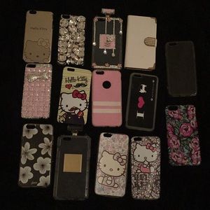14 IPhone 6 + cases!♡